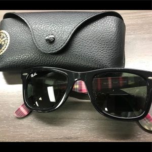 RayBan black sunglasses